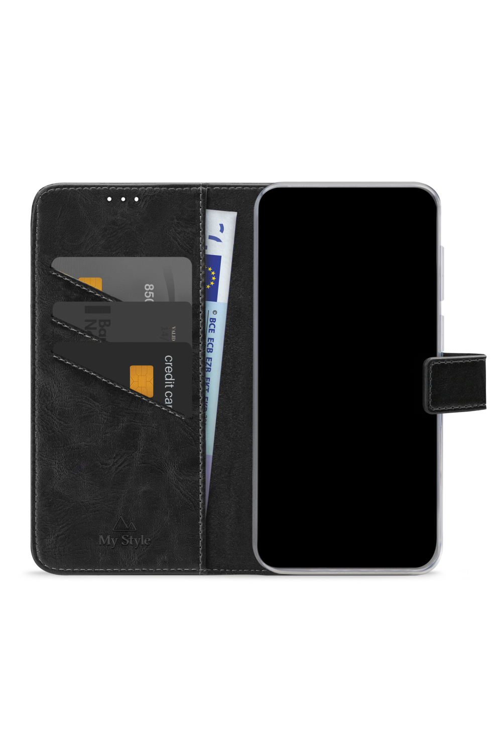 My Style Flex Wallet For Samsung Galaxy A26 5G/A17 (4G/5G)/A18 5G Black - Afbeelding 3