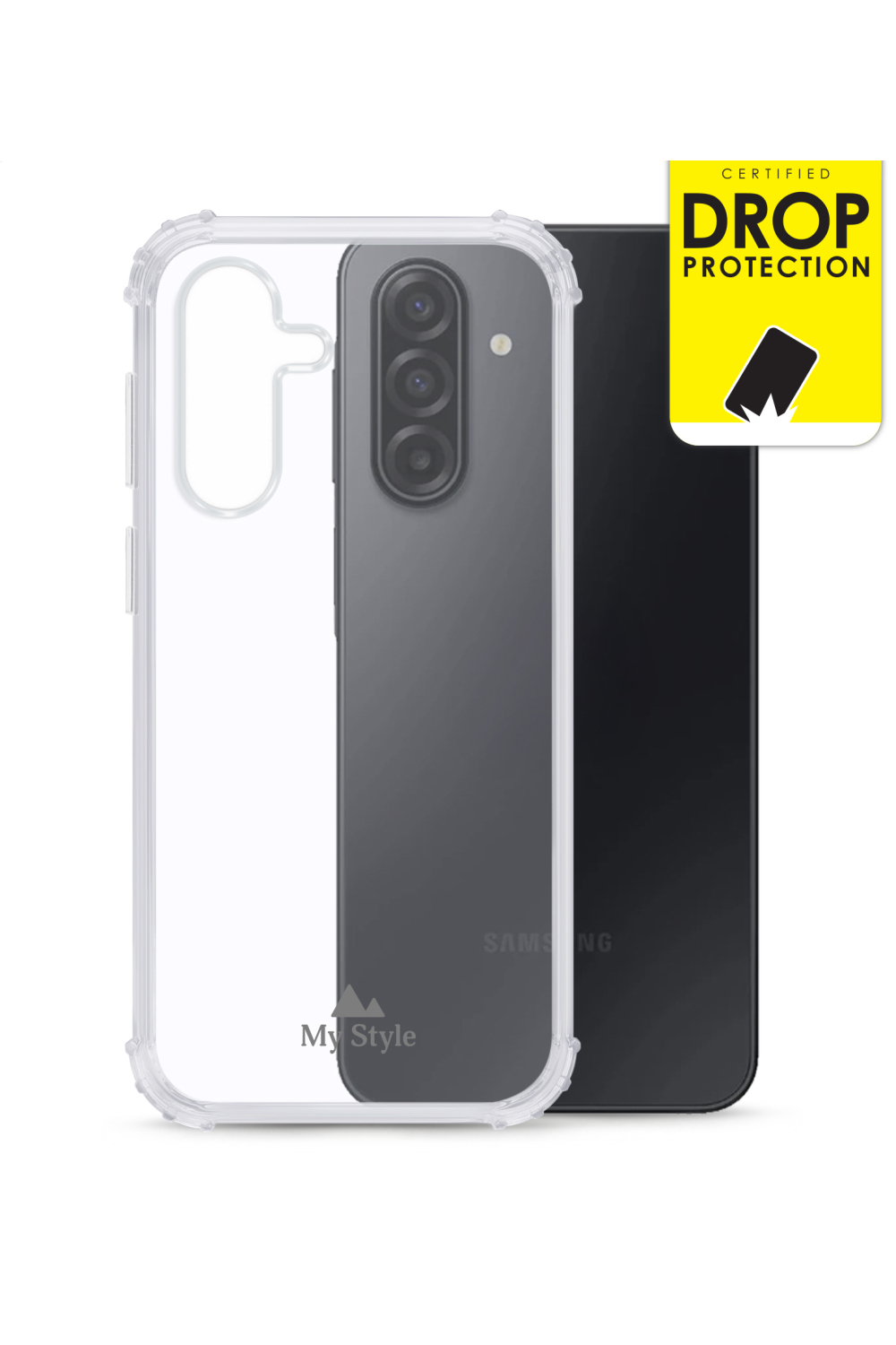 My Style Protective Flex Case For Samsung Galaxy A17 (4G/5G)/A18 5G Clear