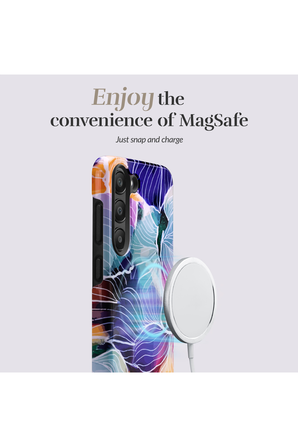 Mio By Mobilize Mio Flowers Magsafe Compatible For Samsung A17 (4G/5G)/A18 5G - Afbeelding 9