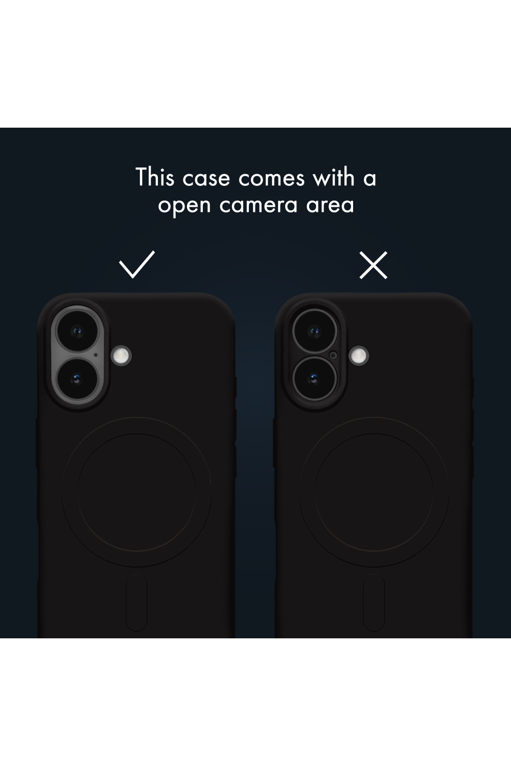 My Style Protective Flex Magsafe Compatible Case For Samsung Galaxy A17 (4G/5G)/A18 5G Black - Afbeelding 4