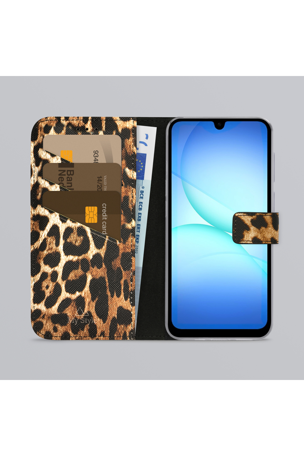 My Style Flex Wallet For Samsung Galaxy A26 5G/A17 (4G/5G)/A18 5G Wild Leopard - Afbeelding 2
