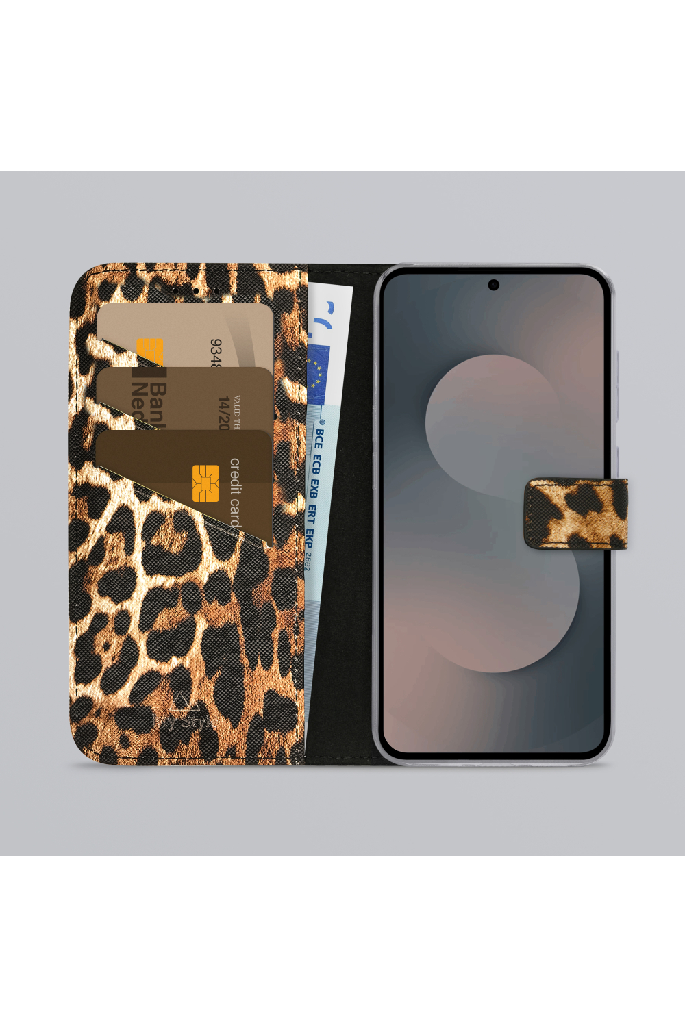 My Style Flex Wallet For Samsung Galaxy S25 Fe 5G Wild Leopard - Afbeelding 2