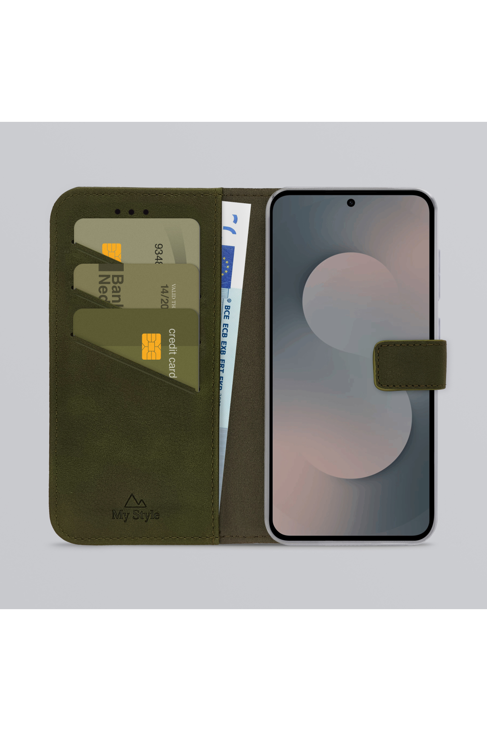 My Style Flex Wallet For Samsung Galaxy S25 Fe 5G Forest Green - Afbeelding 2