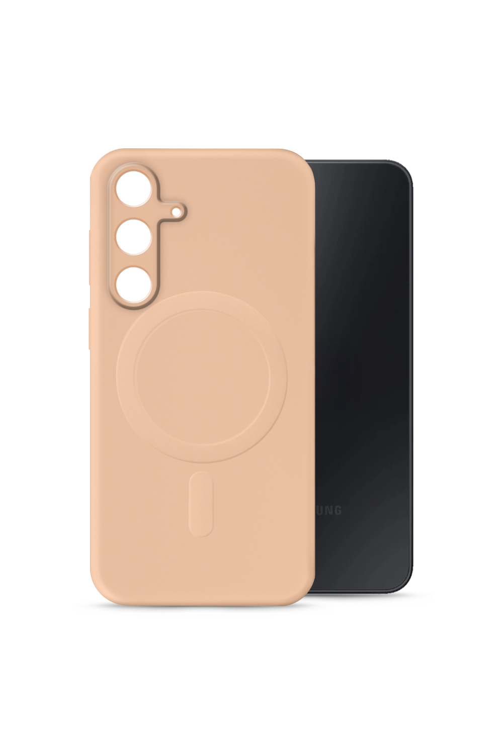 My Style Protective Flex Magsafe Compatible Case For Samsung Galaxy S25 Fe 5G Soft Pink