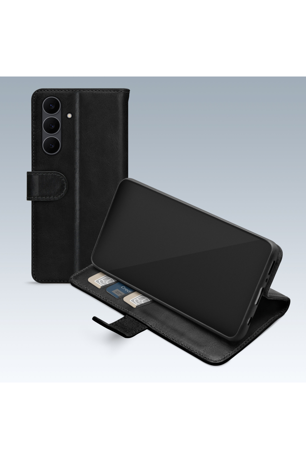 Mobilize Premium Gelly Wallet Book Case Samsung Galaxy S25 Fe Black