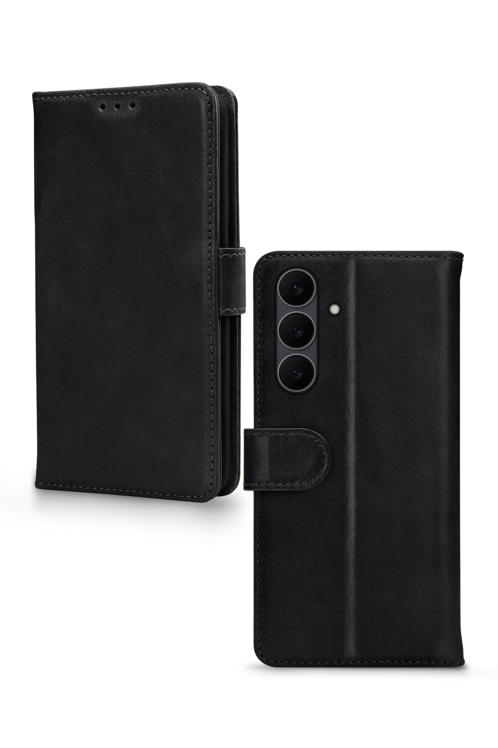Mobilize Premium Gelly Wallet Book Case Samsung Galaxy S25 Fe Black - Afbeelding 2