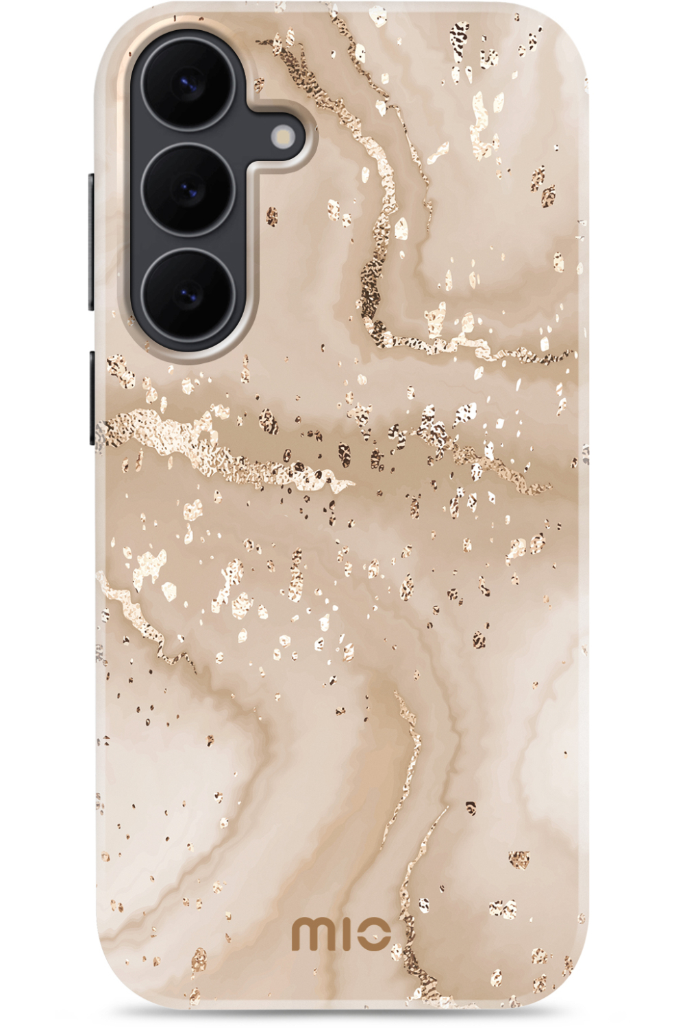 Mio By Mobilize Mio Gold Marble Magsafe Compatible For Samsung S25 Fe 5G