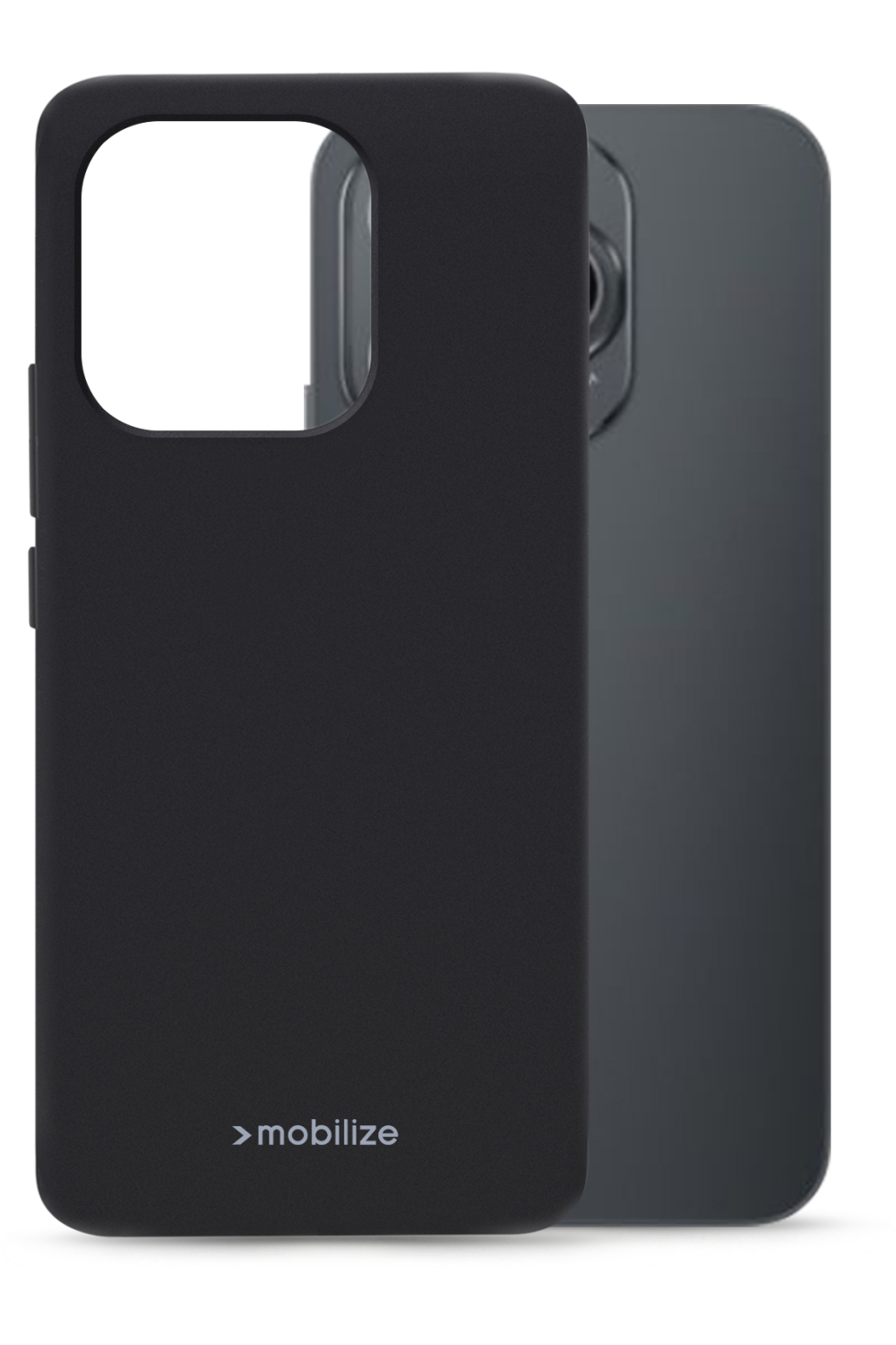 Mobilize Rubber Gelly Case Honor 400 Lite Matt Black