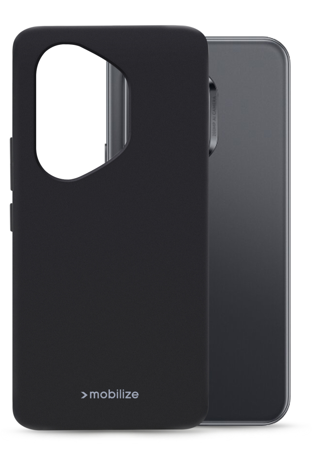 Mobilize Rubber Gelly Case Honor 400 Pro Matt Black