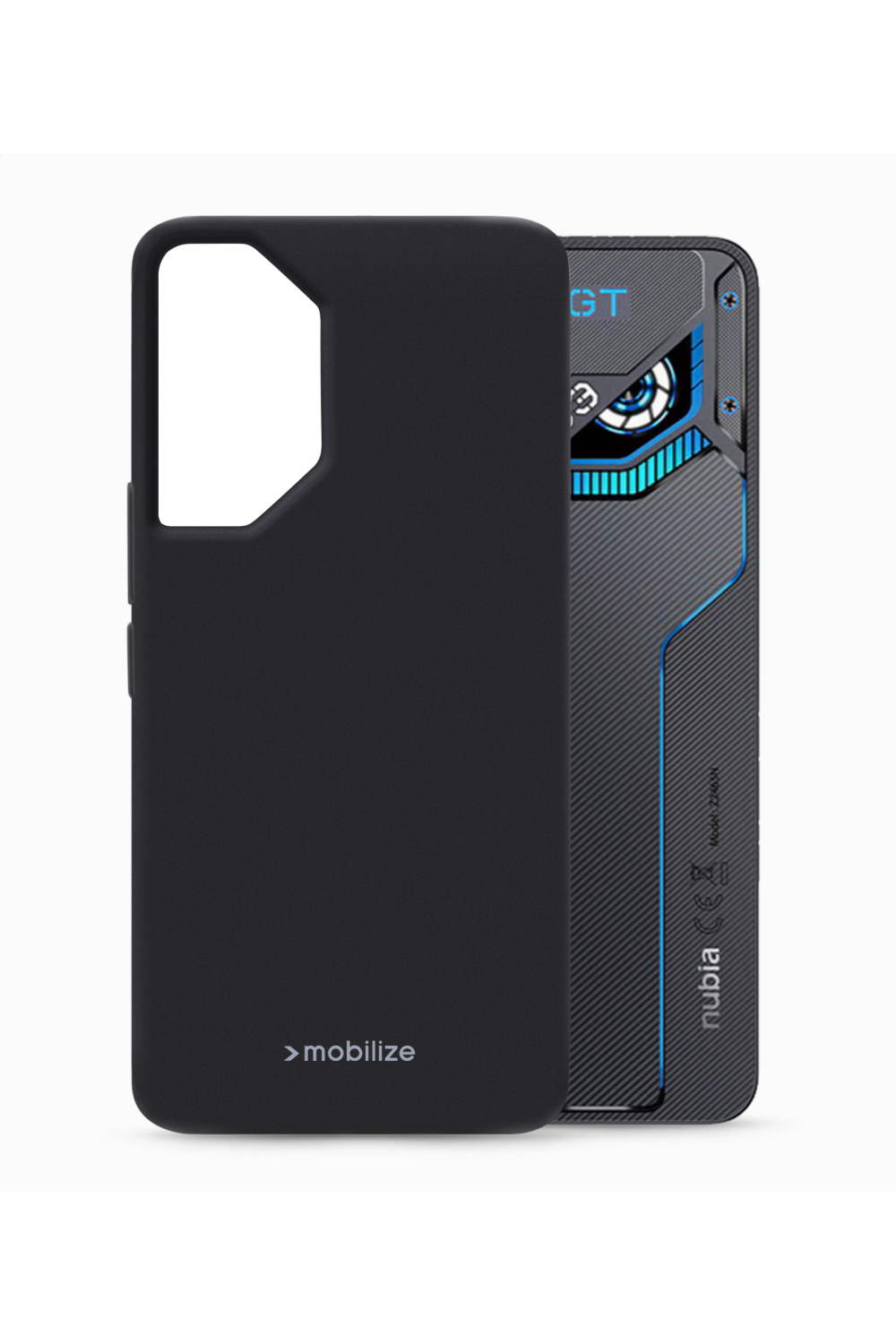 Mobilize Rubber Gelly Case Nubia Neo 3 Gt Matt Black