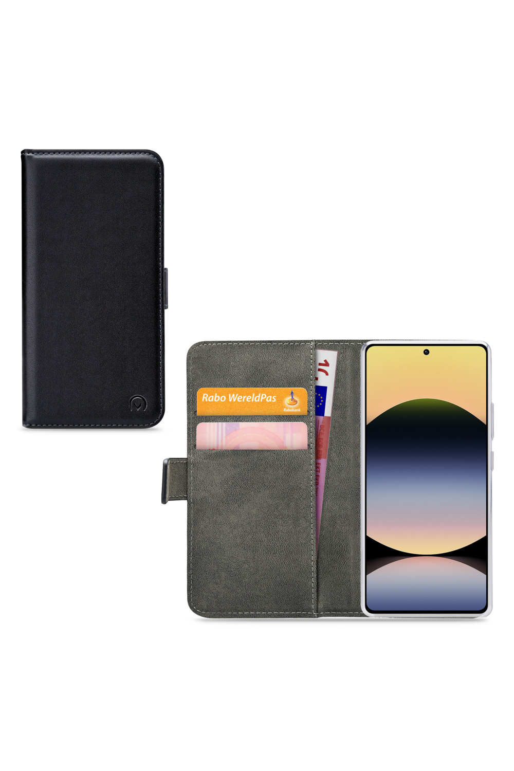 Mobilize Classic Gelly Wallet Book Case Xiaomi Redmi Note 14S Black