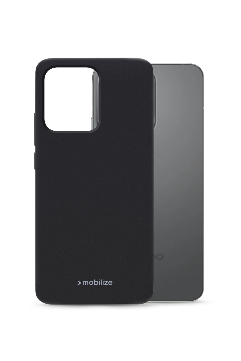 Mobilize Rubber Gelly Case Oppo Reno 14 Pro 5G Matt Black