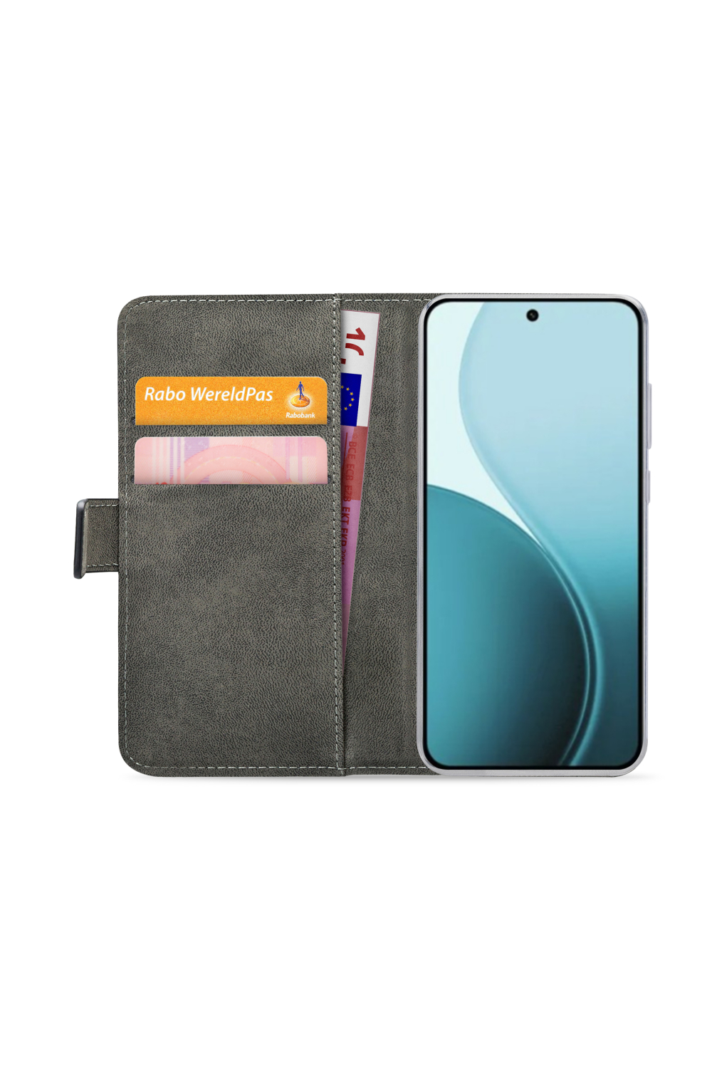 Mobilize Classic Gelly Wallet Book Case Oppo Reno 14 Pro 5G Black - Afbeelding 3