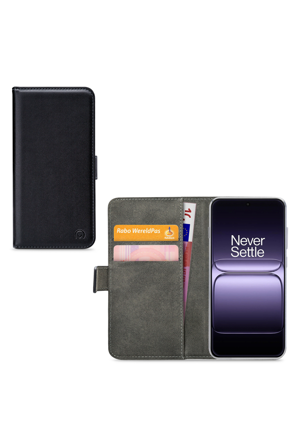 Mobilize Classic Gelly Wallet Book Case Oneplus 13S Black