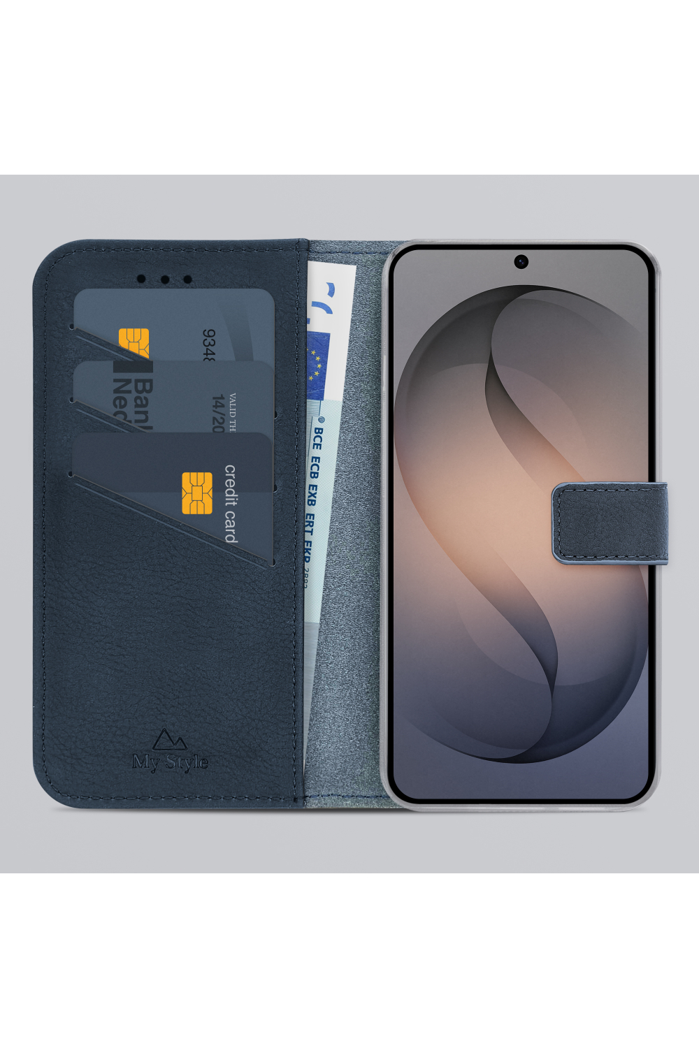 My Style Flex Wallet For Samsung Galaxy S26 5G Royal Blue - Afbeelding 2