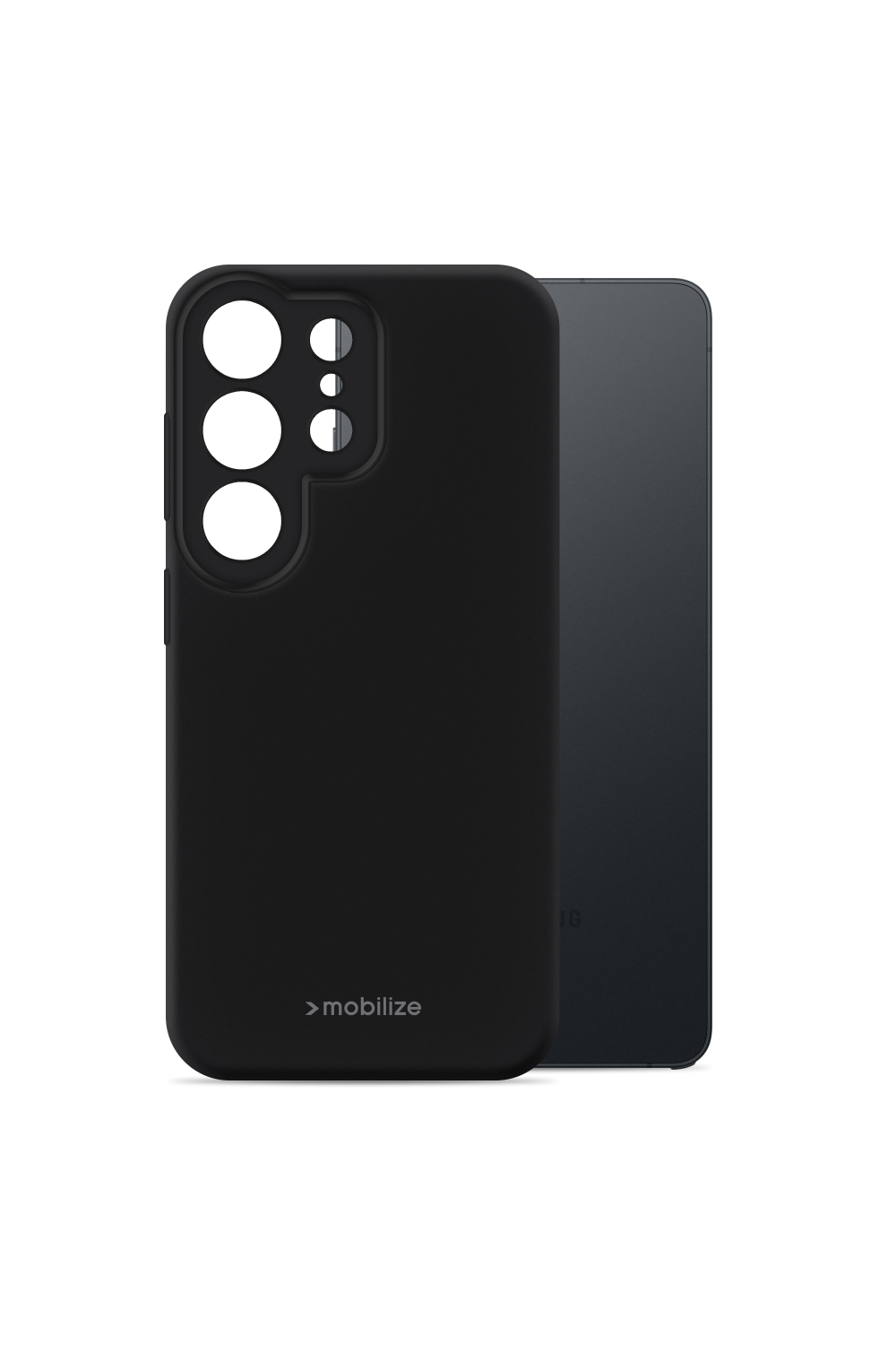 Mobilize Rubber Gelly Case Samsung Galaxy S26 Ultra 5G Matt Black