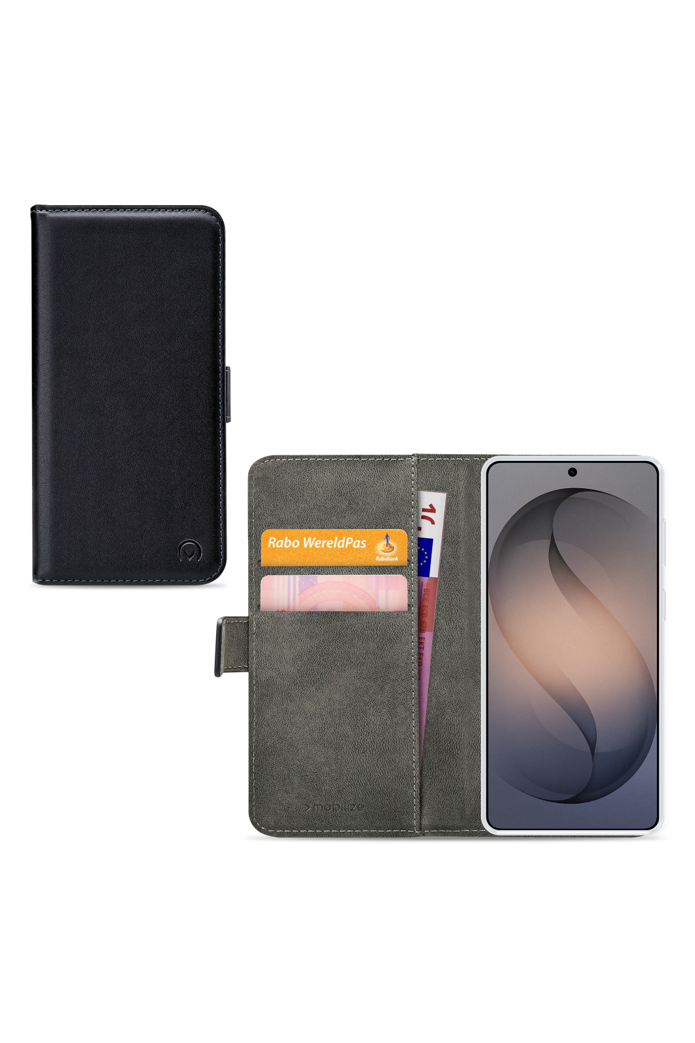 Mobilize Classic Gelly Wallet Book Case Samsung Galaxy S26 Ultra 5G Black