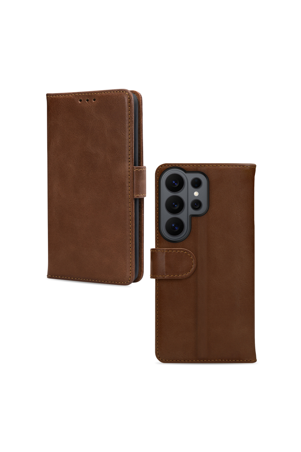 Mobilize Leather Wallet Samsung Galaxy S26 Ultra 5G Brown - Afbeelding 2