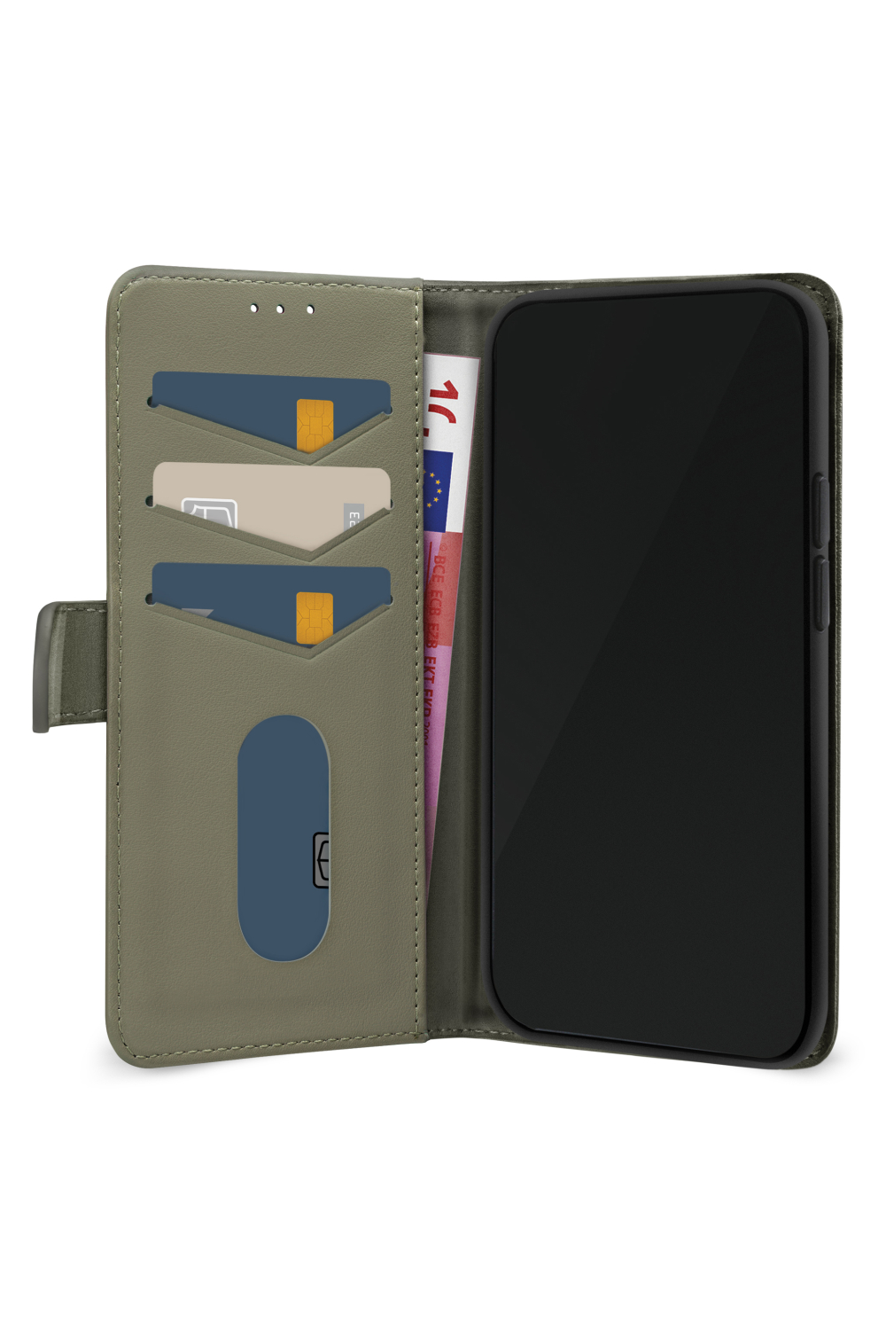Mobilize Premium Gelly Wallet Book Case Samsung Galaxy S26 Ultra 5G Green - Afbeelding 3