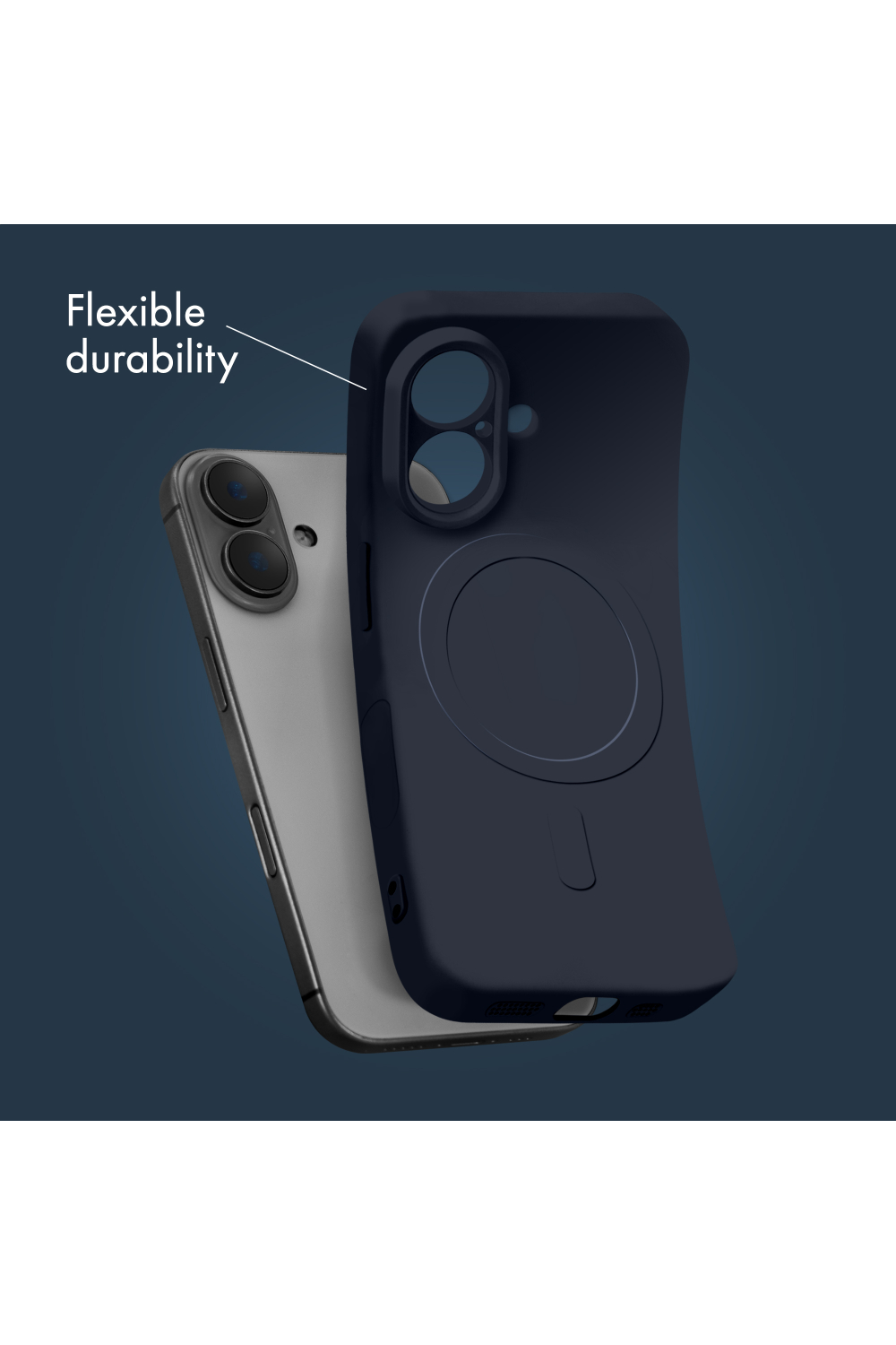 My Style Protective Flex Magsafe Compatible Case For Samsung Galaxy S26 Ultra 5G Midnight Blue - Afbeelding 3