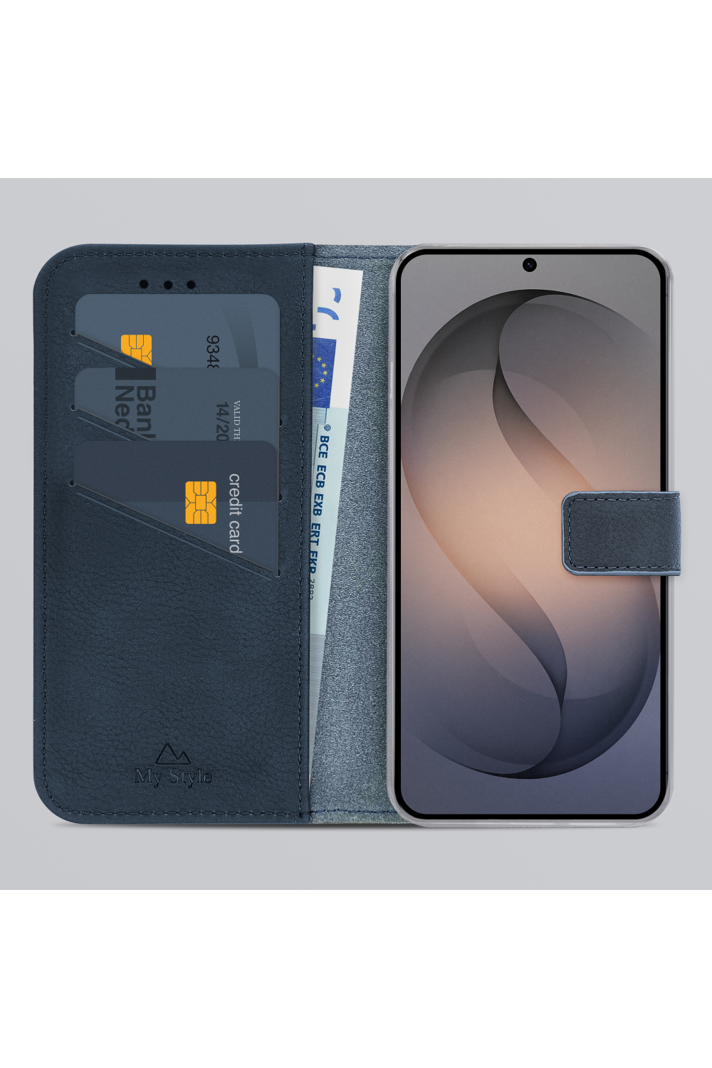 My Style Flex Wallet For Samsung Galaxy S26 Ultra 5G Royal Blue - Afbeelding 2