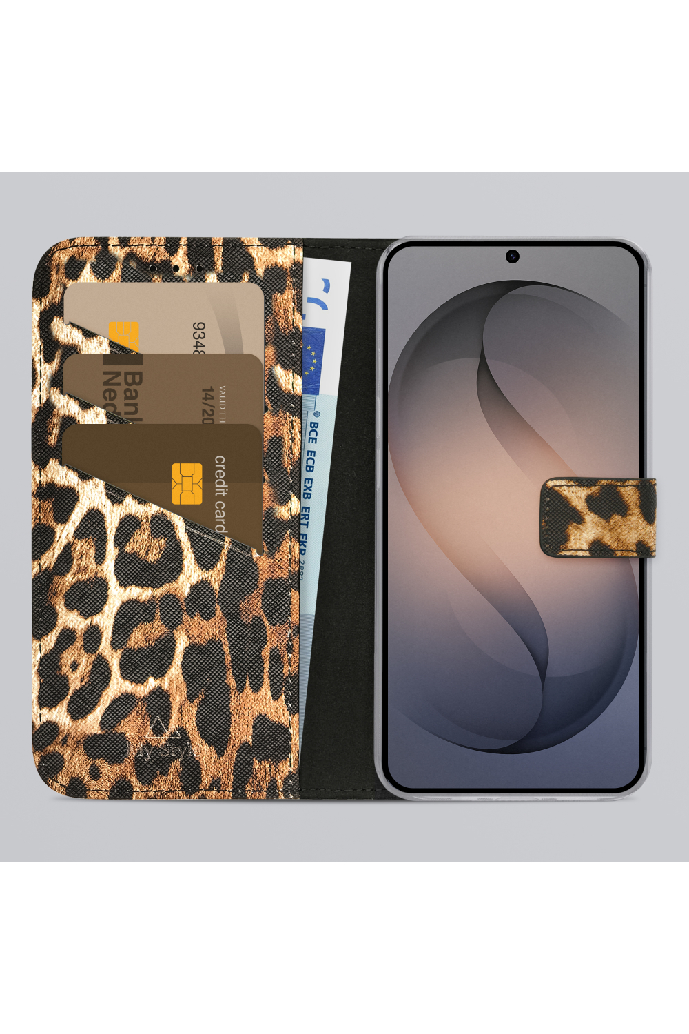 My Style Flex Wallet For Samsung Galaxy S26 Ultra 5G Wild Leopard - Afbeelding 2