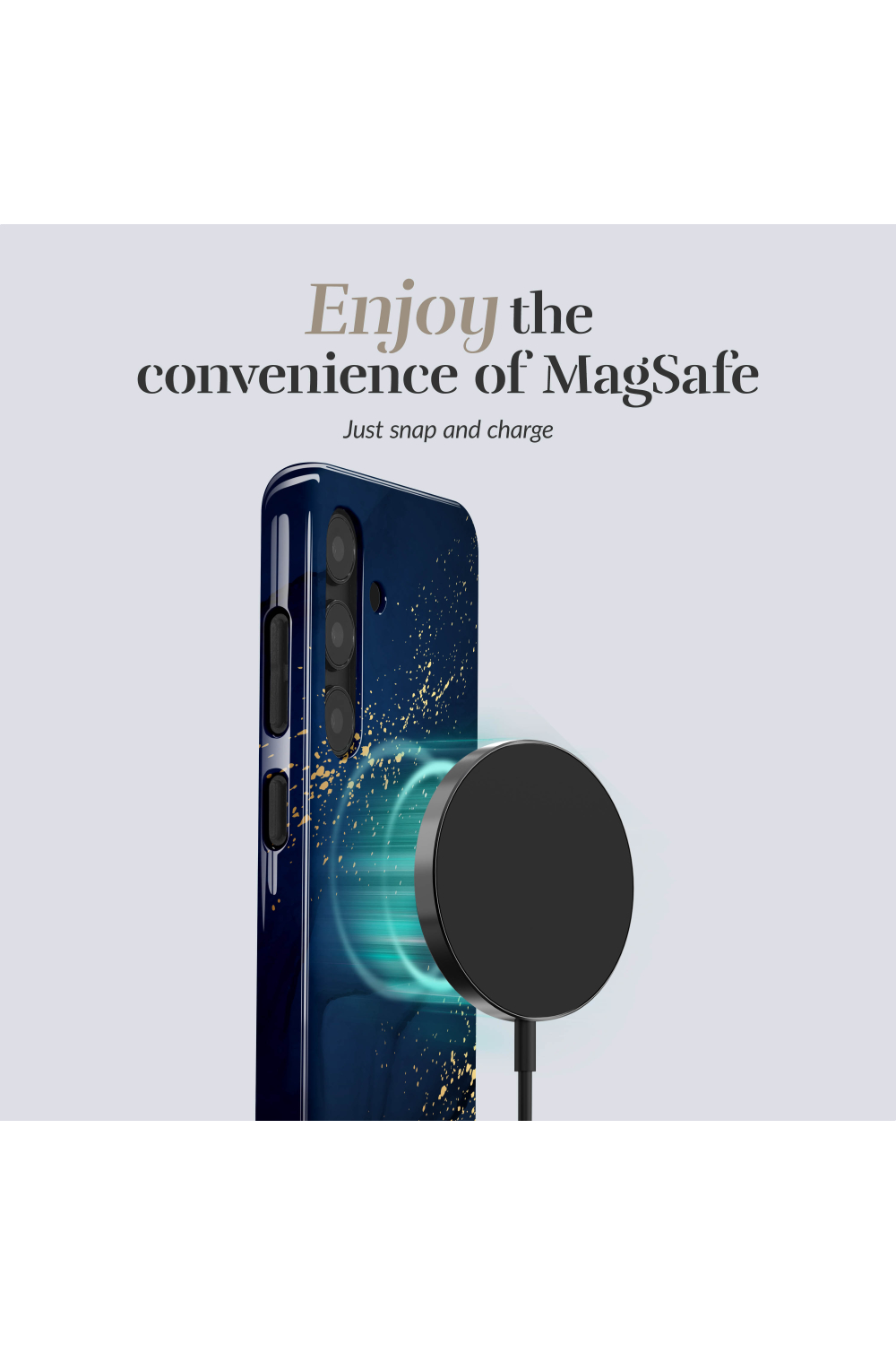 Mio By Mobilize Mio Midnight Sparkle Magsafe Compatible For Samsung S26 Ultra 5G - Afbeelding 3
