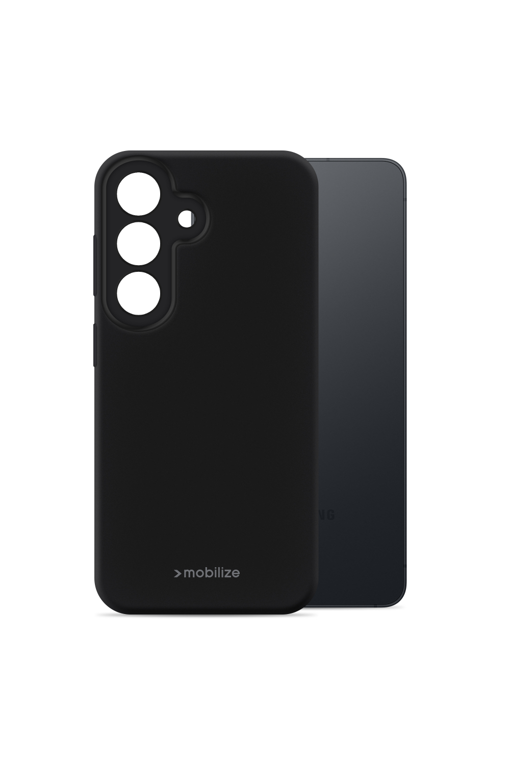 Mobilize Rubber Gelly Case Samsung Galaxy S26 5G Matt Black
