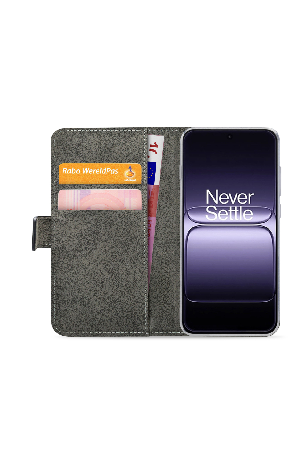 Mobilize Classic Gelly Wallet Book Case Oneplus 15 Black - Afbeelding 3