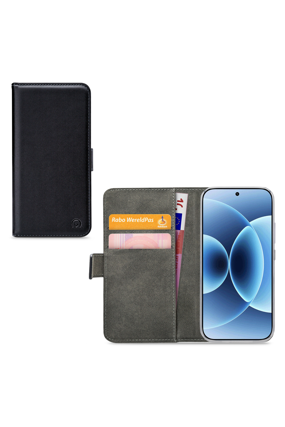 Mobilize Classic Gelly Wallet Book Case Xiaomi 17 Black