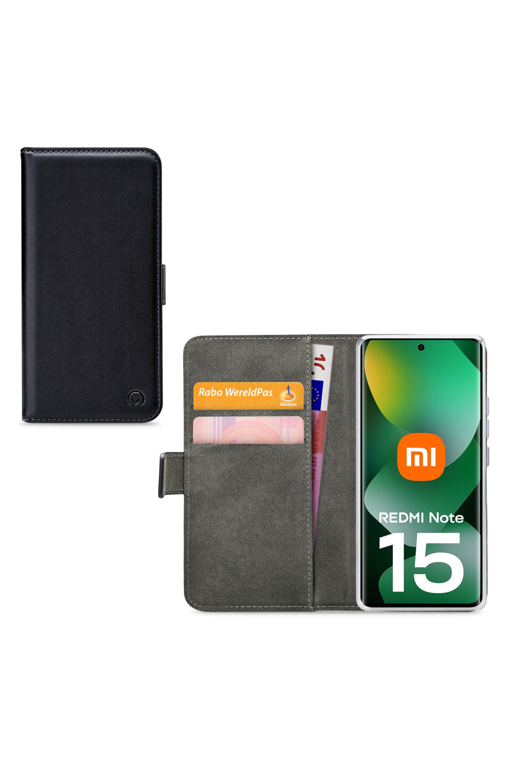 Mobilize Classic Gelly Wallet Book Case Xiaomi Redmi Note 15 5G Black