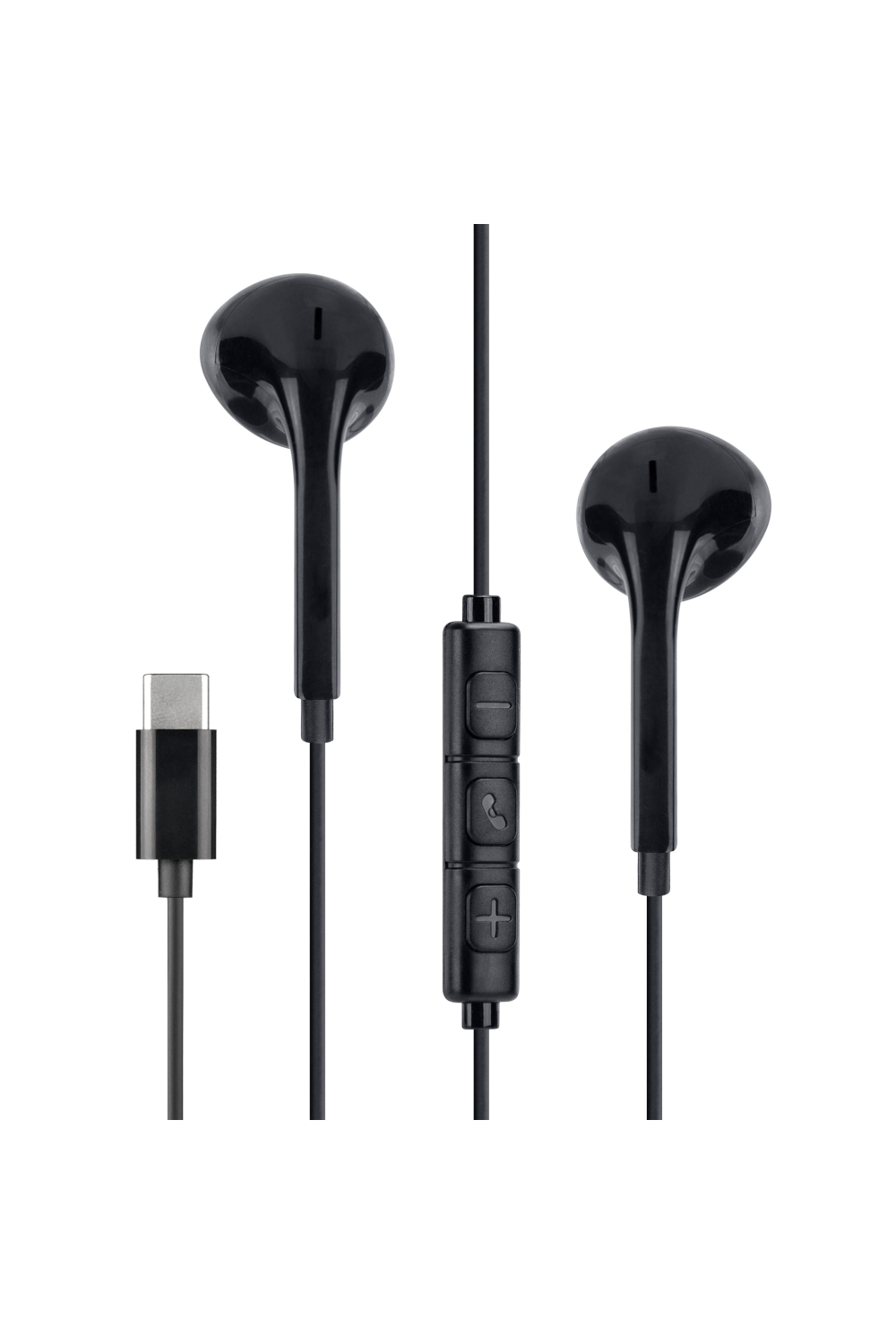 Mobilize In-Ear Stereo Headset With Remote Usb-C Black