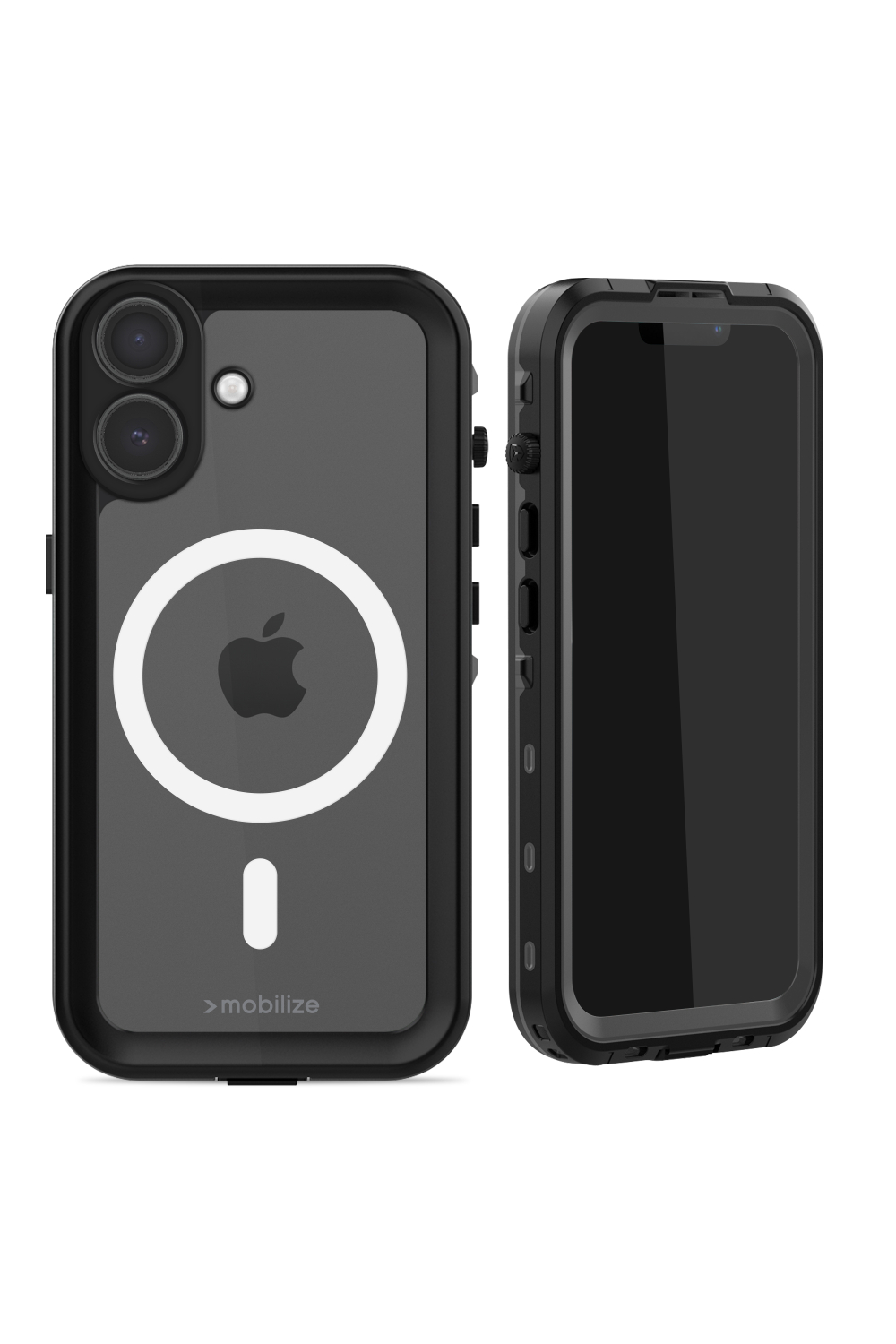 Mobilize Magsafe Compatible Waterproof Case Apple Iphone 17 Clear/Black