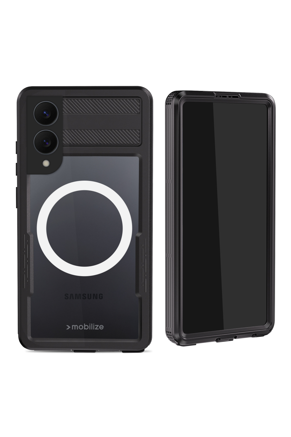 Mobilize Magsafe Compatible Waterproof Case Samsung Galaxy S25 Edge 5G Clear/Black