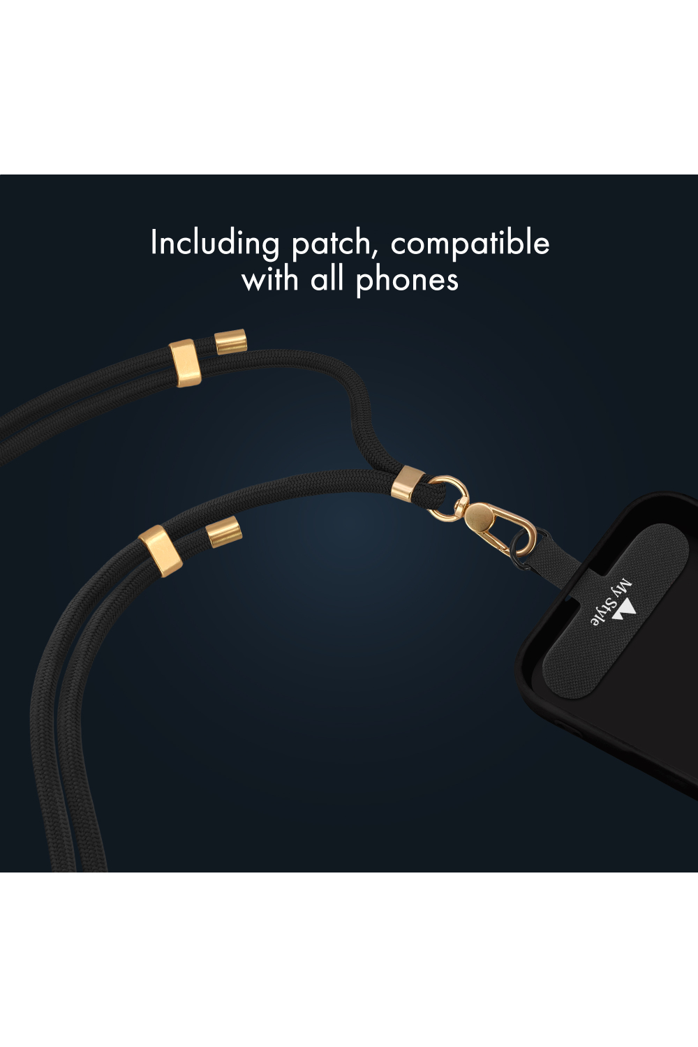 My Style Body & Wrist (2-Pack) Lanyard Set - Black - Afbeelding 5