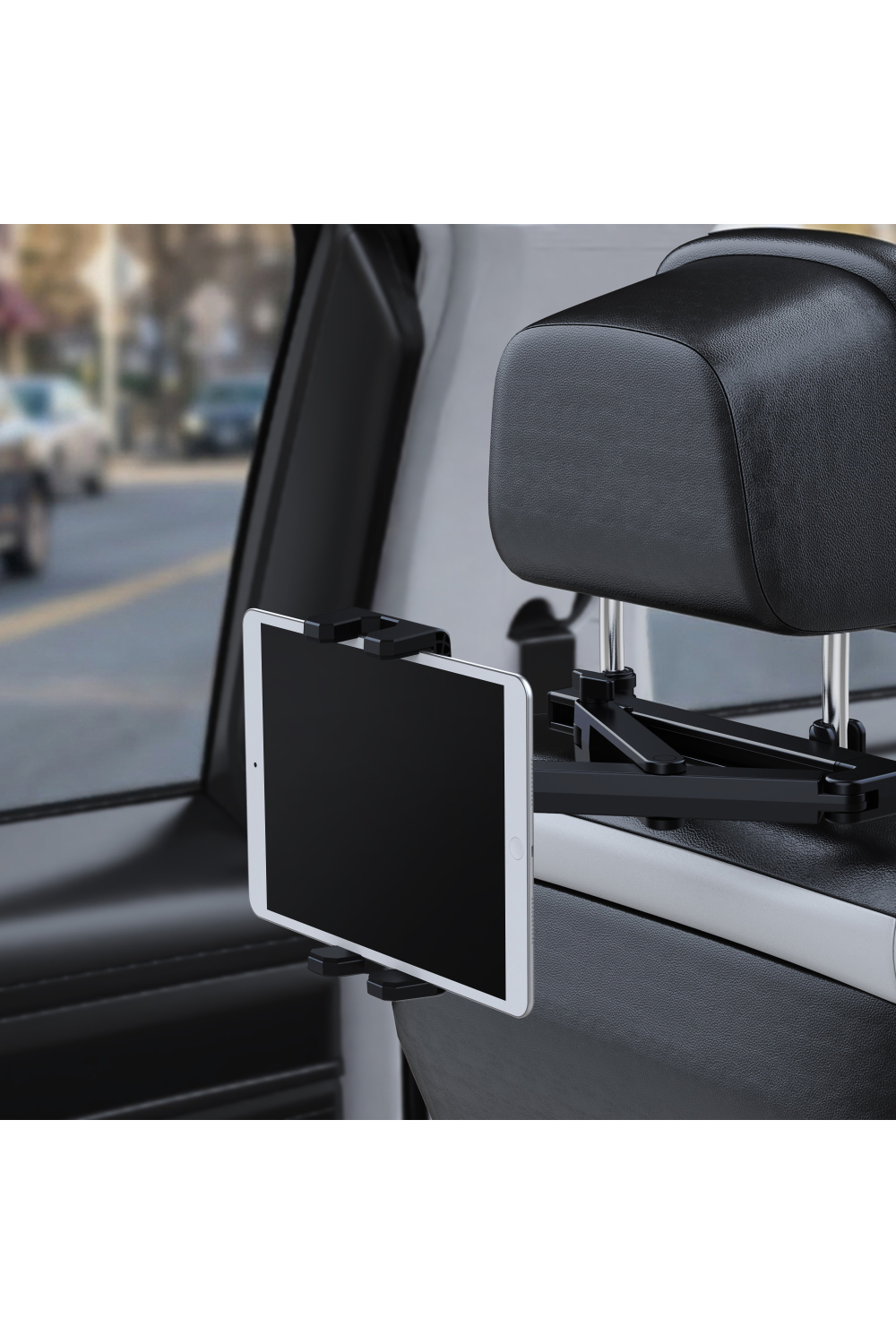 Mobilize Headrest Tablet & Smartphone Car Holder Black - Afbeelding 8
