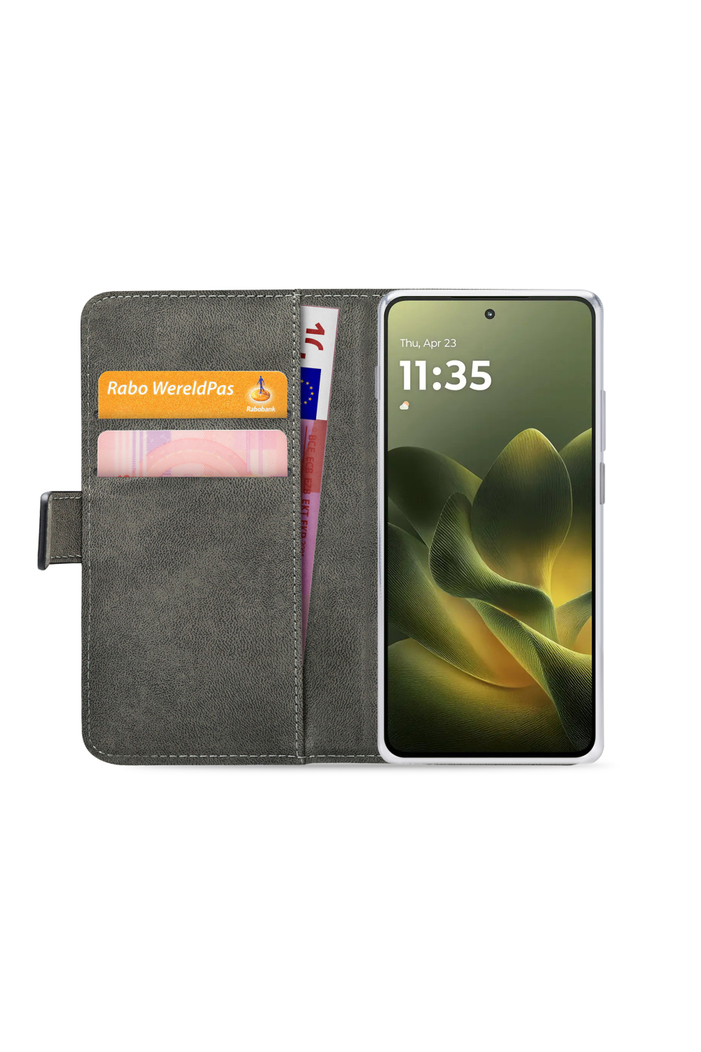Mobilize Classic Gelly Wallet Book Case Motorola Edge 70 Black - Afbeelding 2