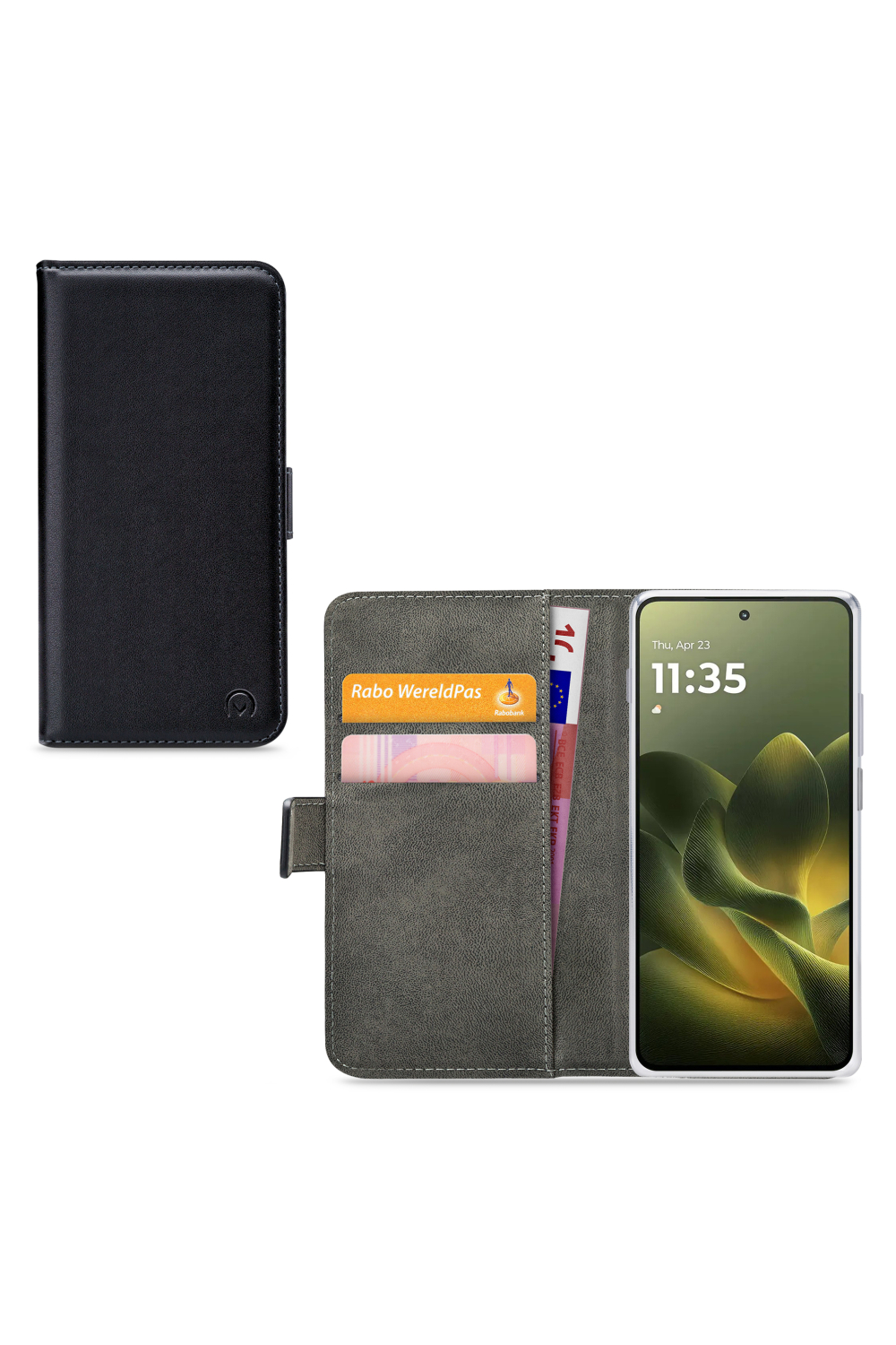 Mobilize Classic Gelly Wallet Book Case Motorola Edge 70 Black - Afbeelding 4