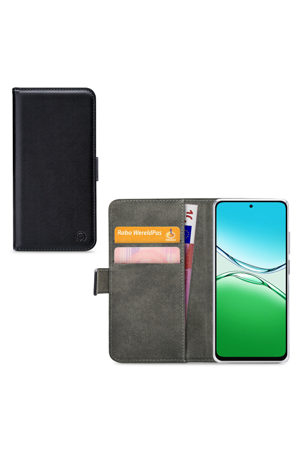 Mobilize Classic Gelly Wallet Book Case Oppo A6 Pro Black - Afbeelding 4