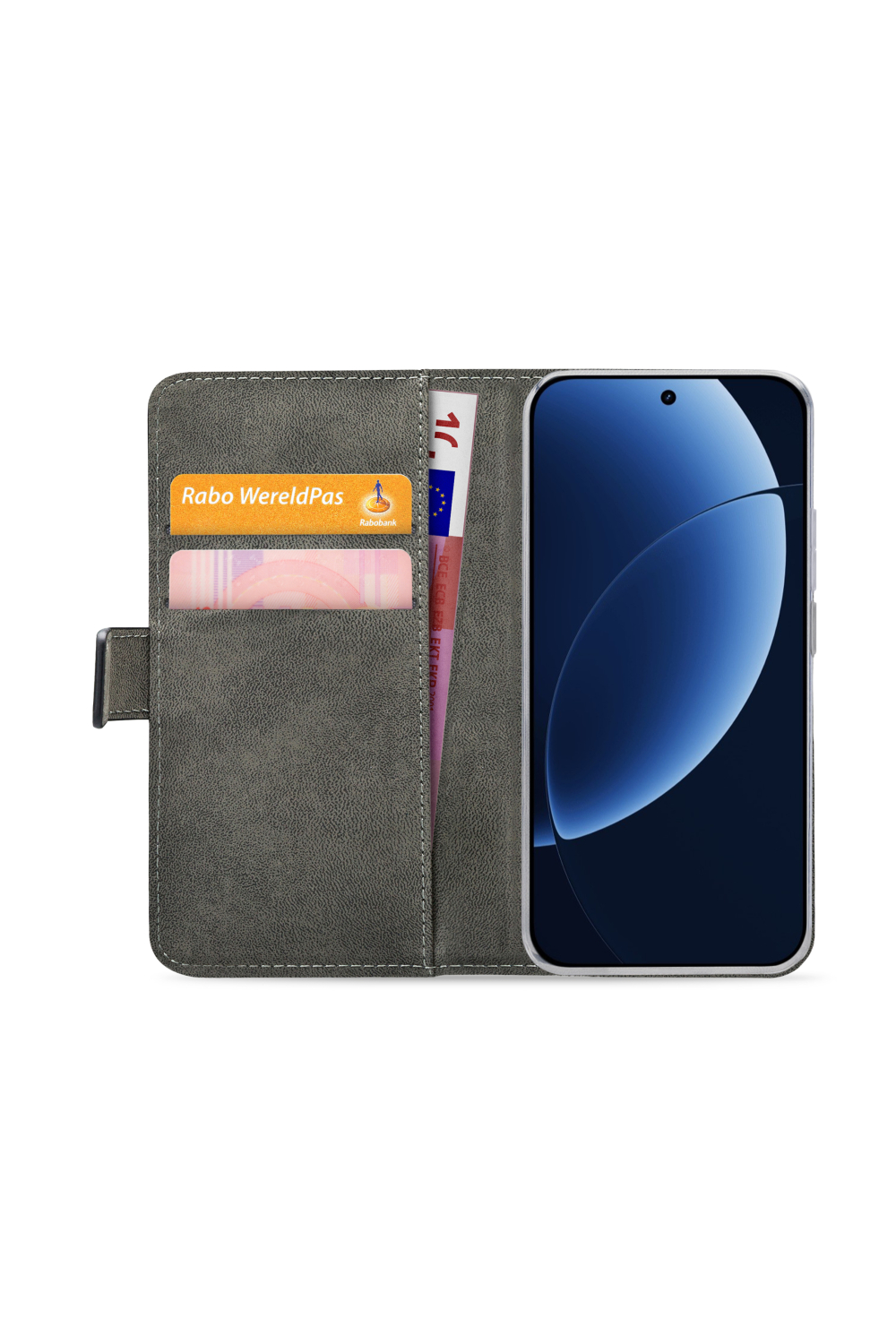 Mobilize Classic Gelly Wallet Book Case Realme Gt 8 Pro Black - Afbeelding 2