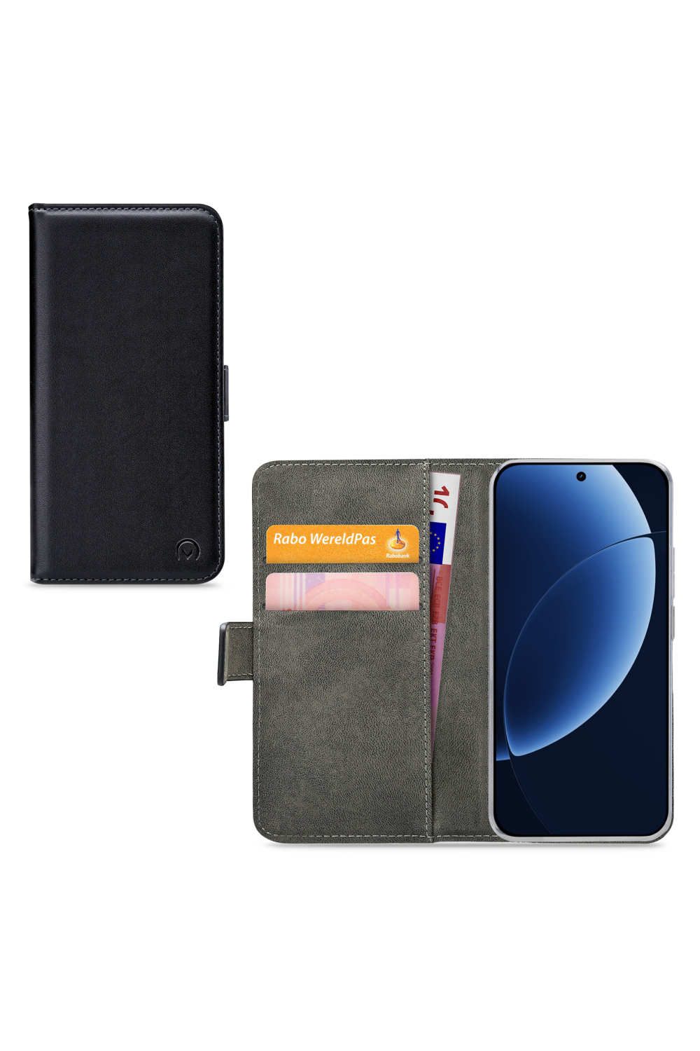 Mobilize Classic Gelly Wallet Book Case Realme Gt 8 Pro Black - Afbeelding 4