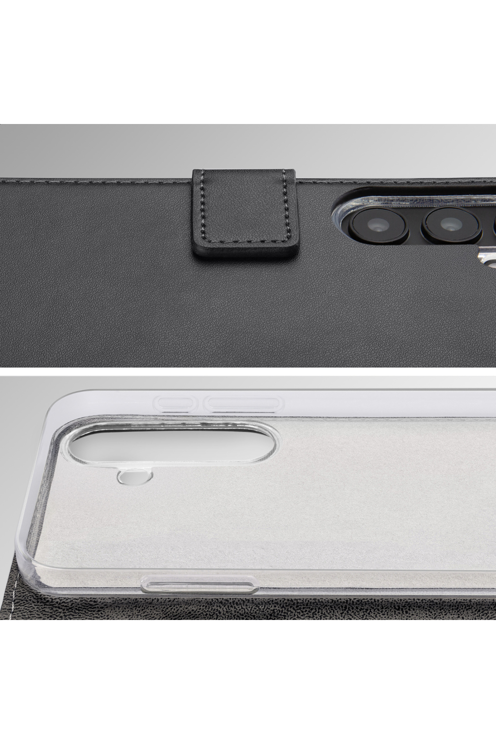 Mobilize Classic Gelly Wallet Book Case Realme Gt 8 Pro Black - Afbeelding 5