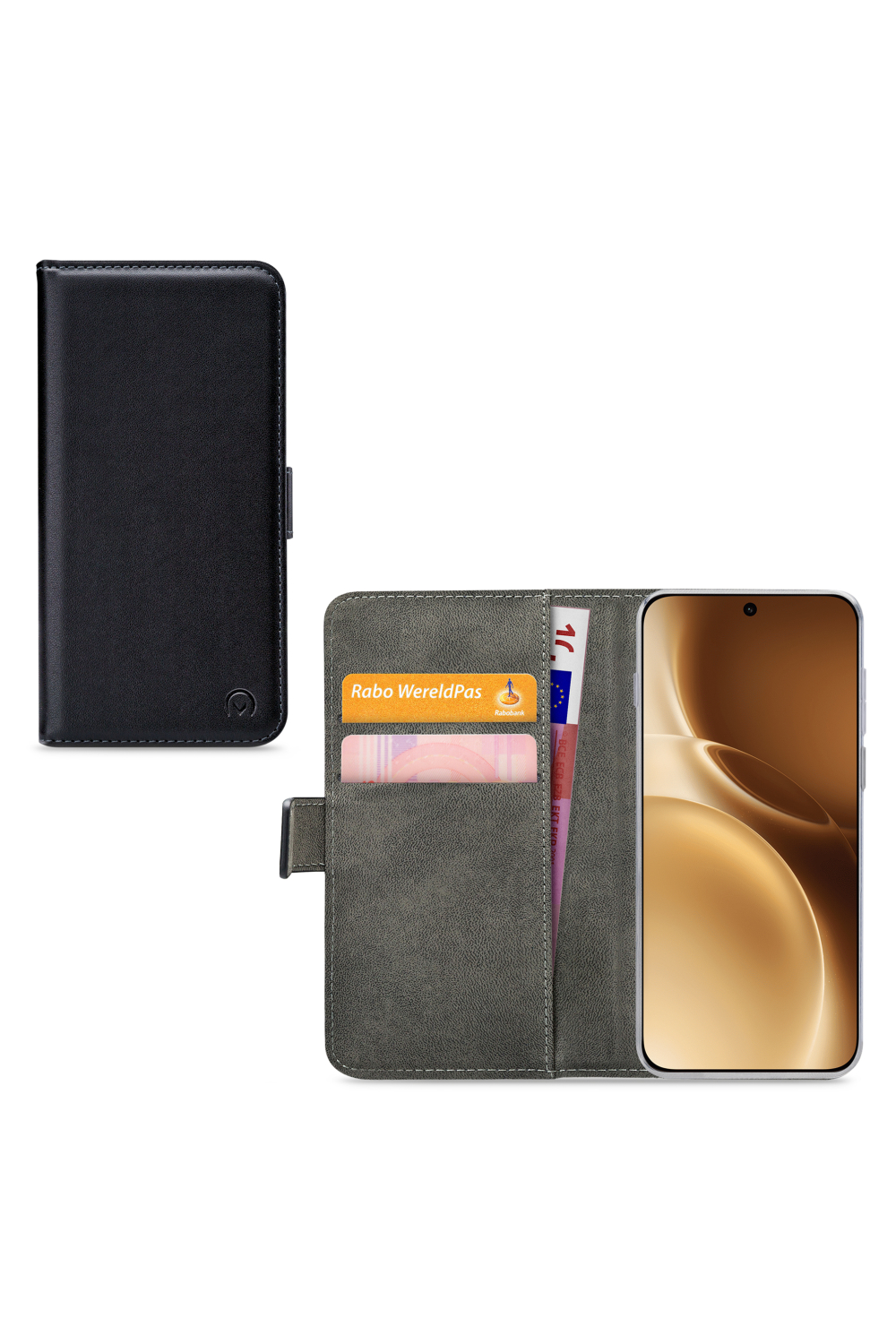 Mobilize Classic Gelly Wallet Book Case Vivo X300 Pro Black - Afbeelding 4