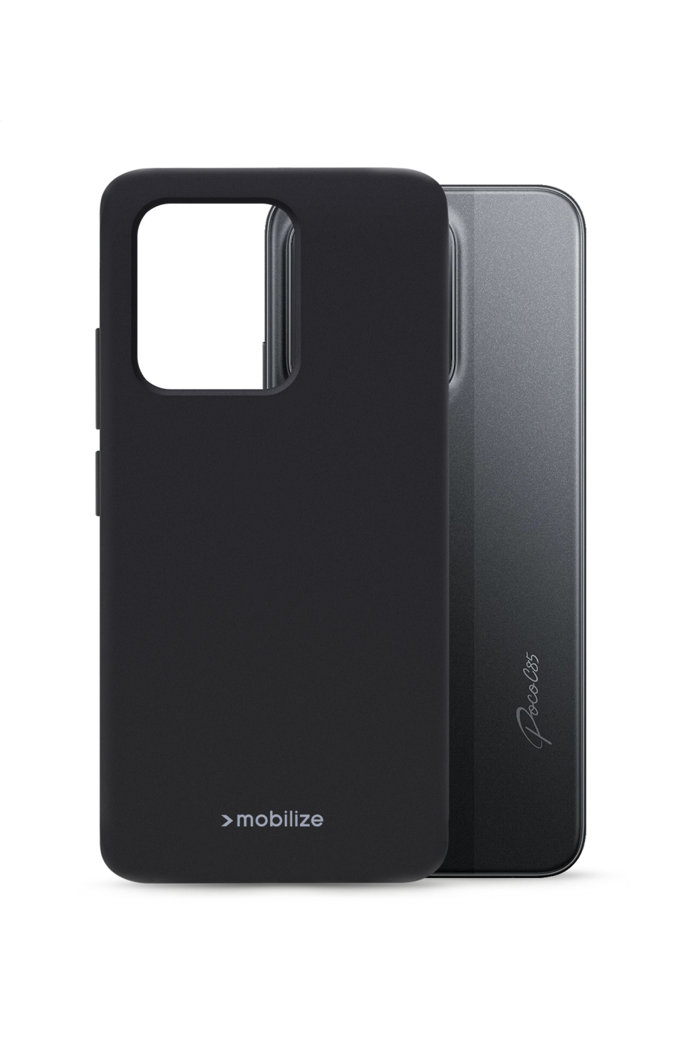 Mobilize Rubber Gelly Case Xiaomi Poco C85 Matt Black