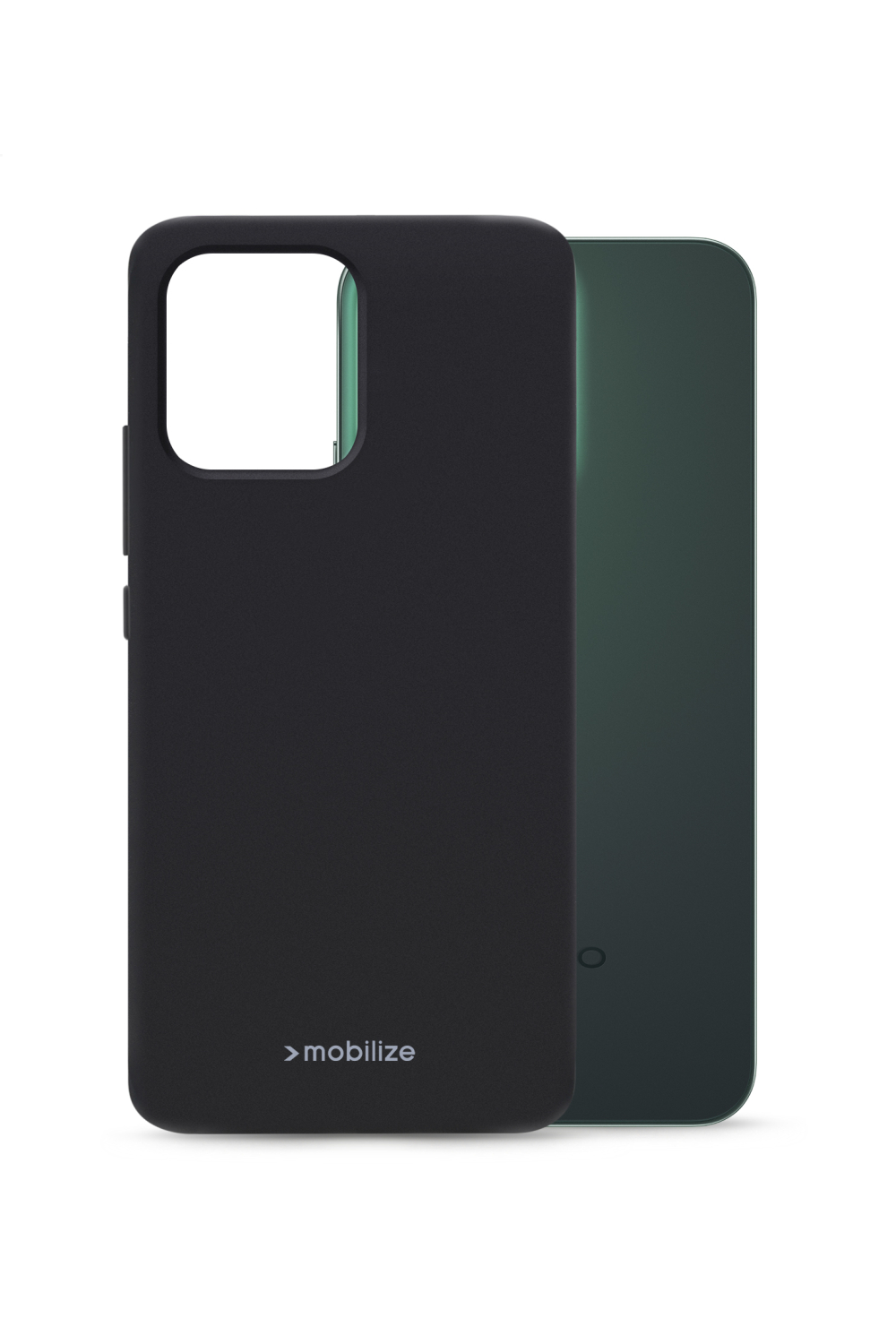 Mobilize Rubber Gelly Case Oppo Reno14 F/Reno14 Fs Matt Black