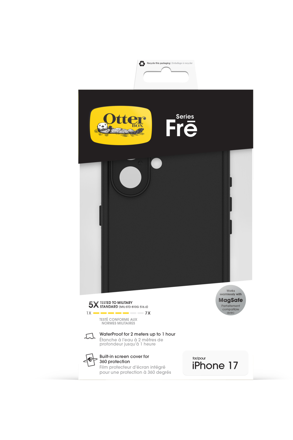 Otterbox Fre For Magsafe Case Apple Iphone 17 Black - Afbeelding 6