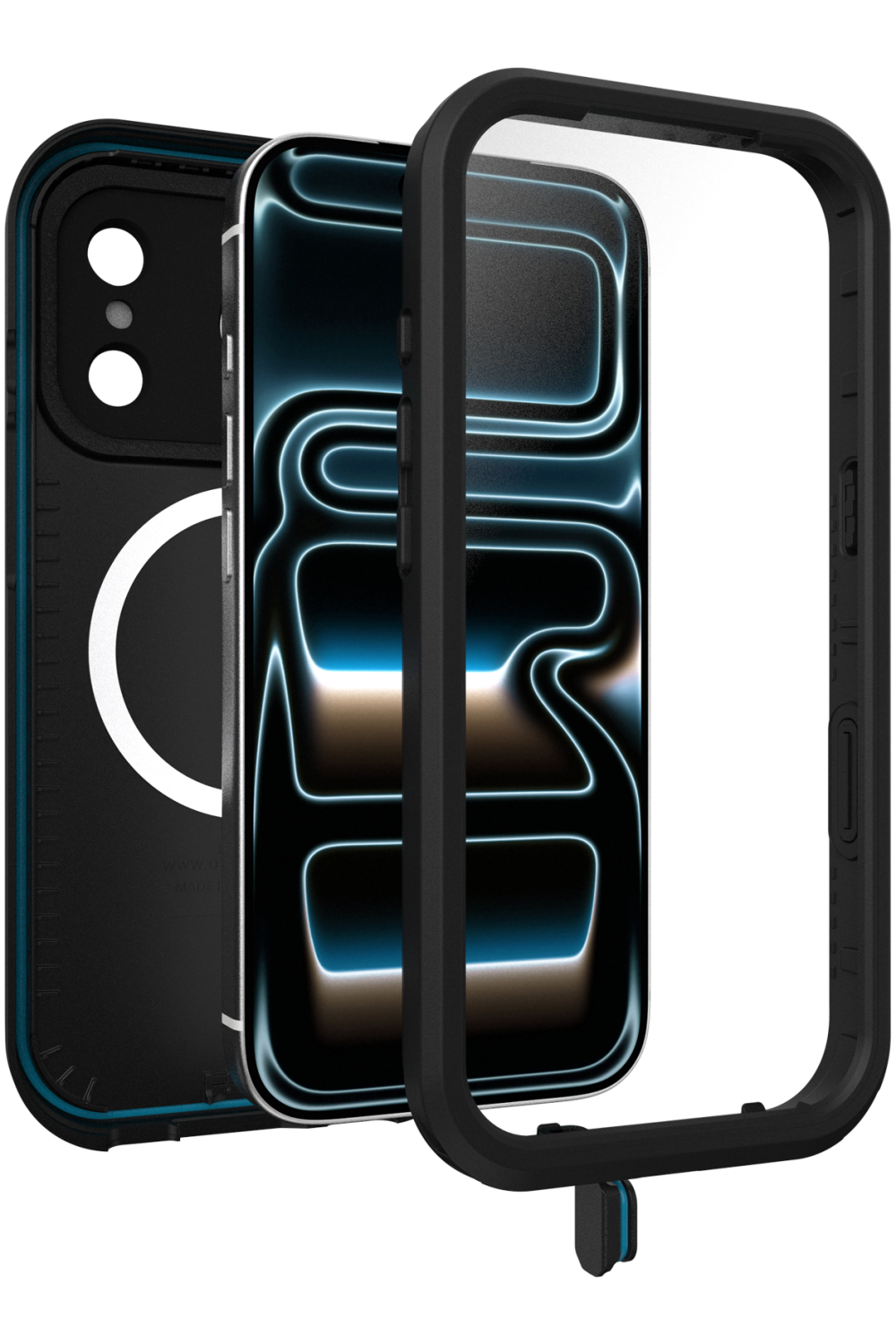 Otterbox Fre For Magsafe Case Apple Iphone 17 Pro Black - Afbeelding 2