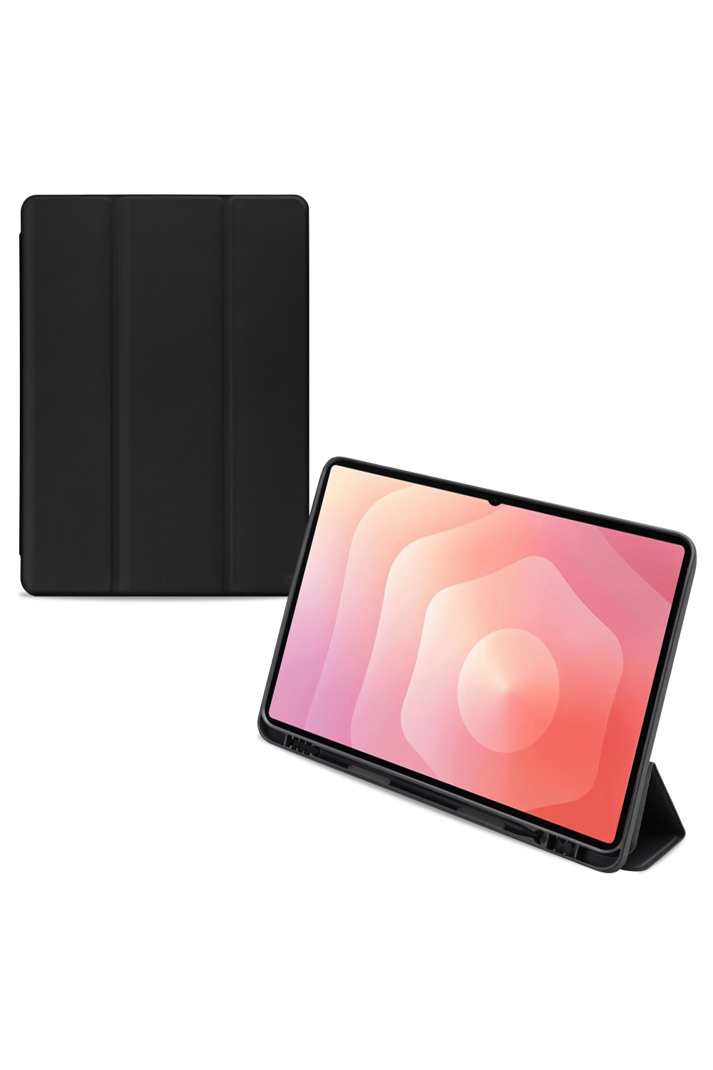 Mobilize Solid Folio Case For Samsung Galaxy Tab S11 Ultra Black - Afbeelding 2