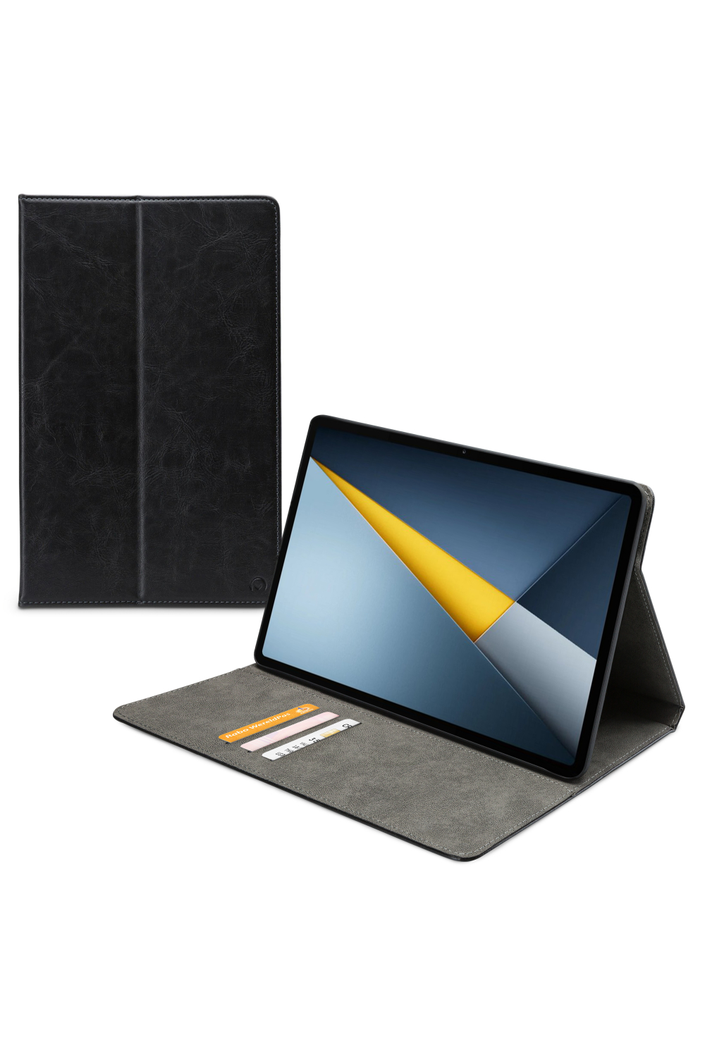 Mobilize Premium Folio Case Xiaomi Poco Pad M1  Black - Afbeelding 4