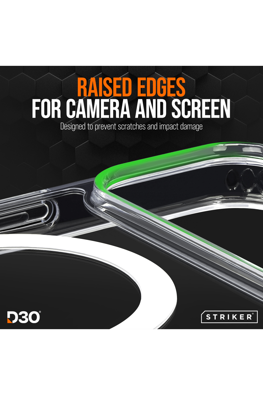 Striker X-Core - D3O Xtreme Impact Mag Case - Clear - Samsung A57 5G - Afbeelding 4